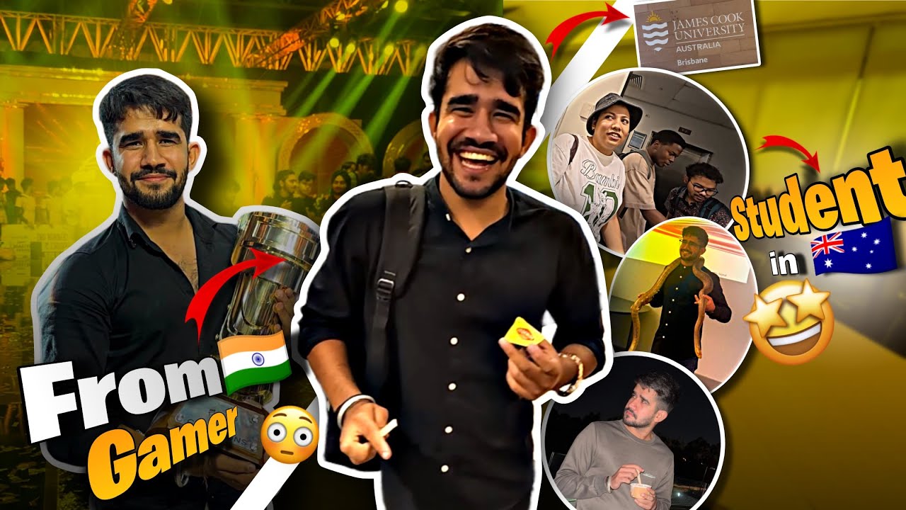 Fron Indian Gamer 🇮🇳 to Student in Australia 🇦🇺| New Chapter 