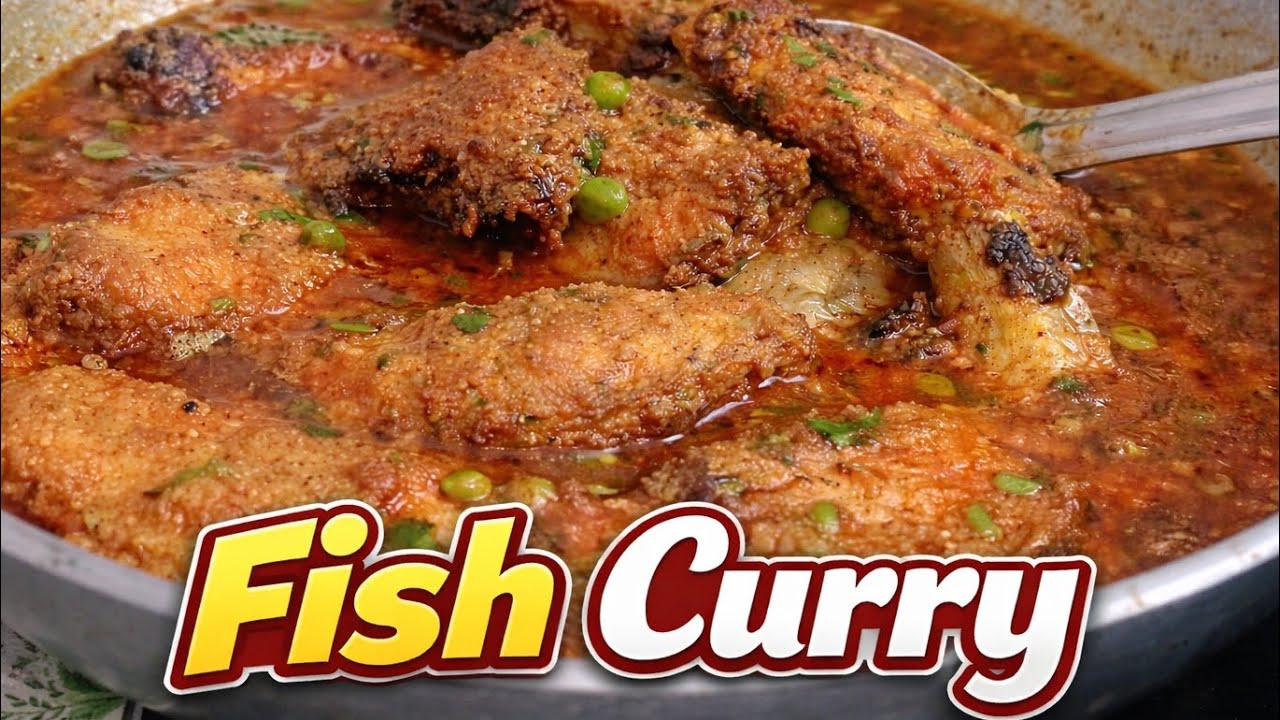 Masala fish curry recipe village style 😃|| machhali ka patla salan|| rohu fish curry 🍛|| 