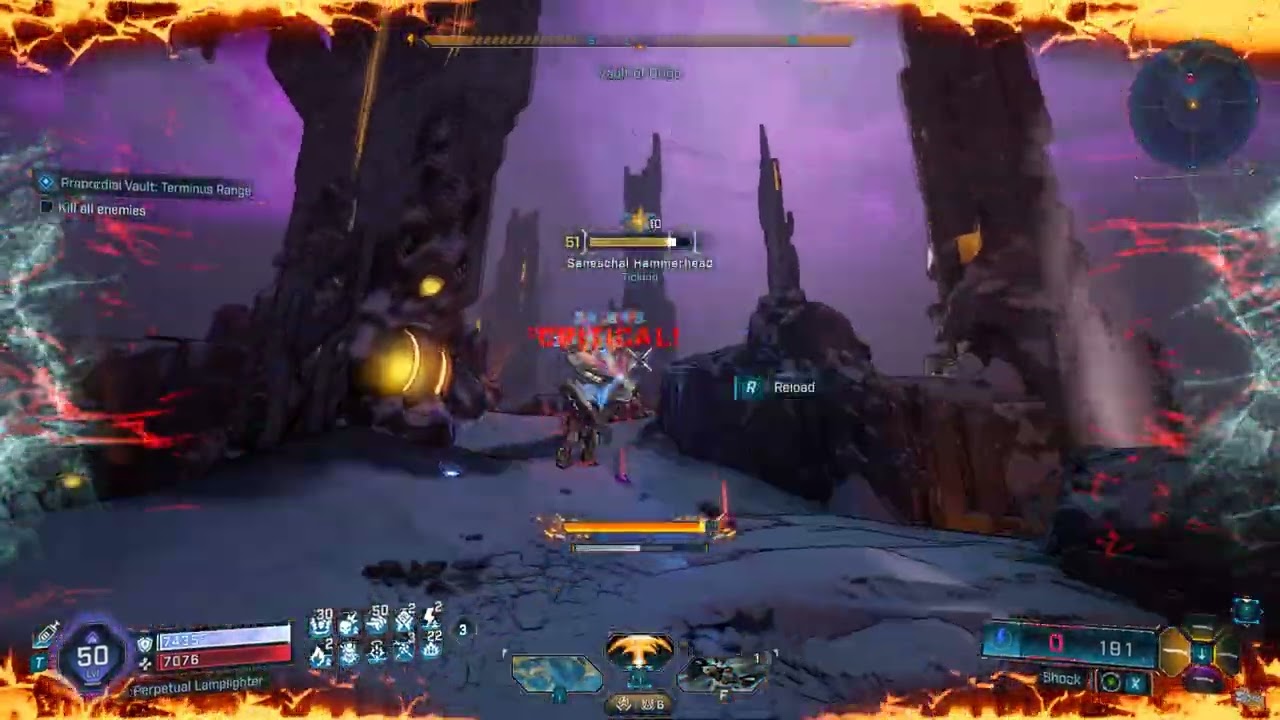 BL4 - Solo True UVHM 6 Terminus Vault, Melee Amon