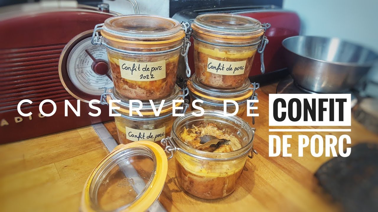 CONFIT DE PORC EN CONSERVES