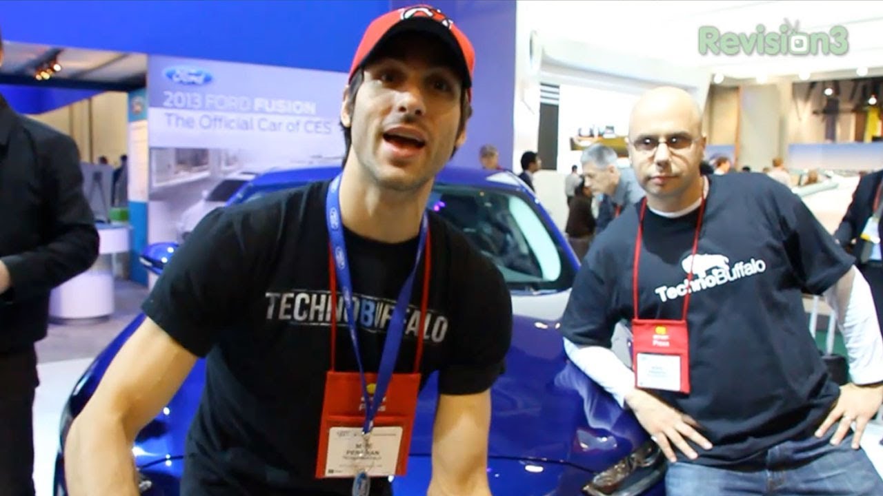 Mike and Noah's Excellent Car Adventure at CES 2012!