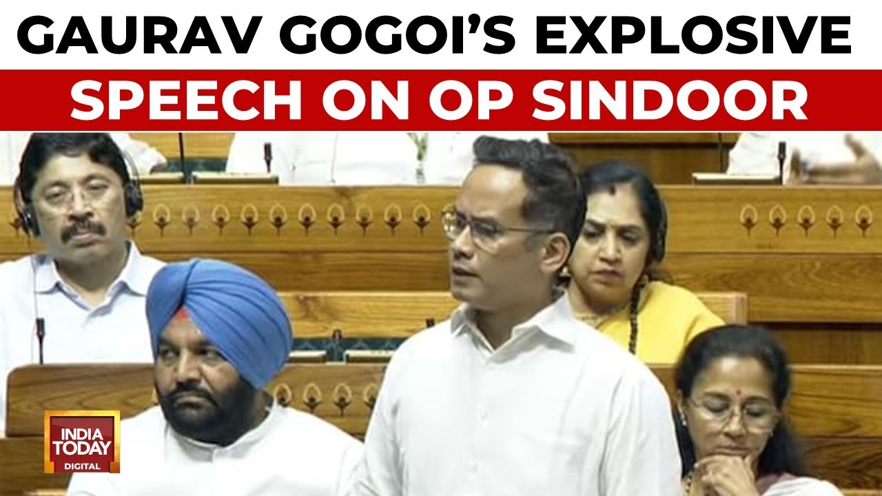 Congress MP Gaurav Gogoi's Full Speech | Operation Sindoor Debate | Lok Sabha | India Today