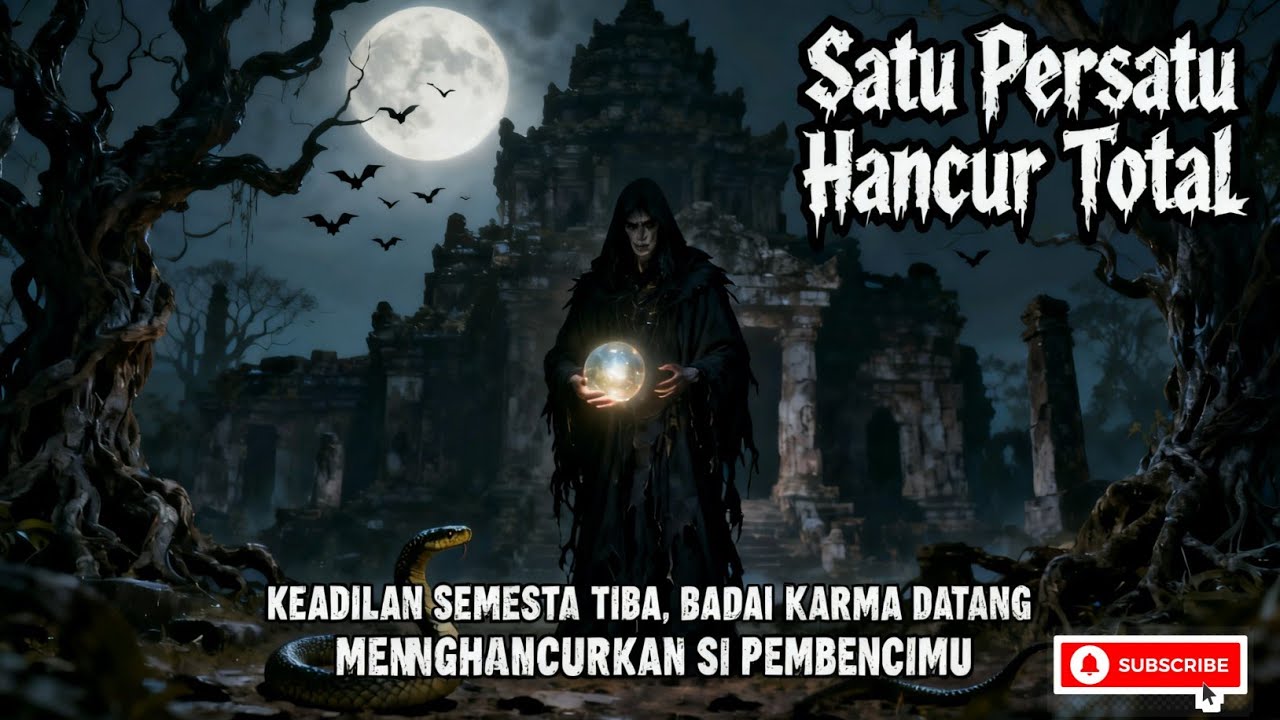 Karma Dan Kehancuran Total! Orang Yang Membencimu Sedang Menghadapi Badai Karma - Tarot Reading