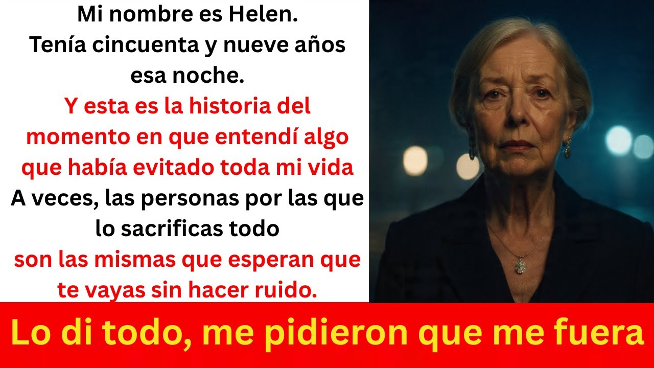 Mi nuera me pidió que me fuera de la boda que yo pagué