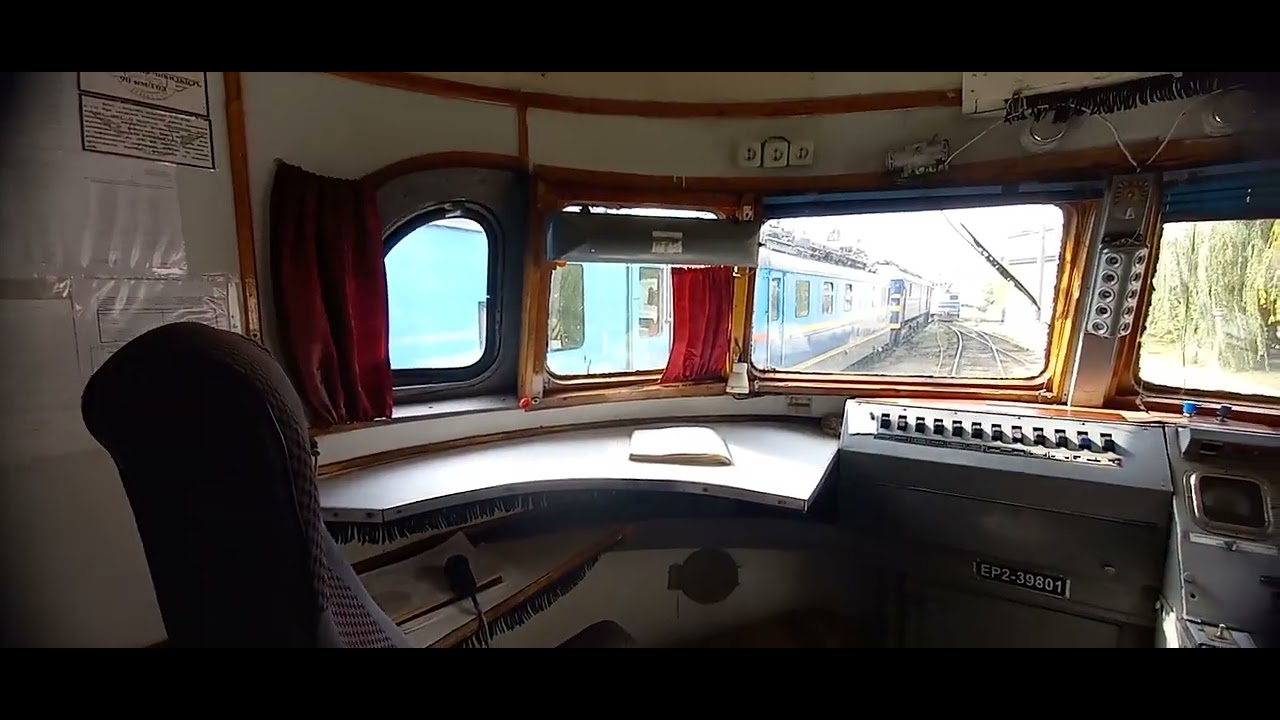 ЭР2 немой обзор кабины