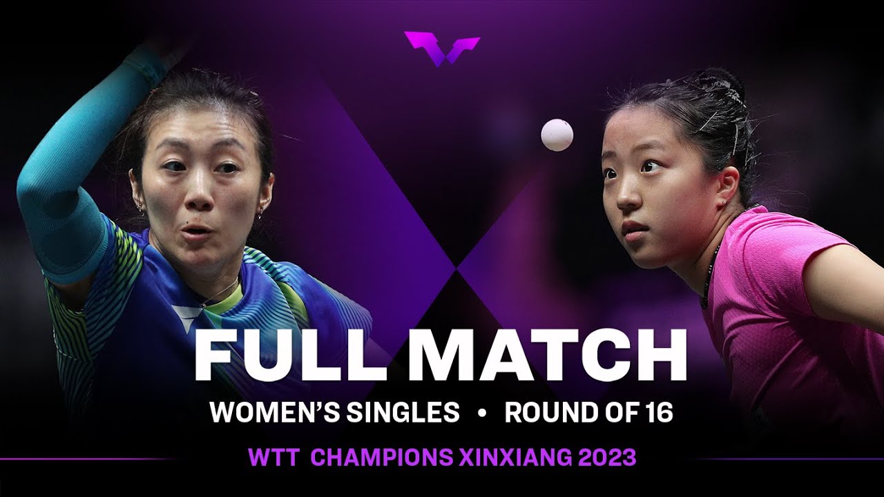FULL MATCH | SHIN Yubin vs Ying HAN | WS R16 | #WTTXinxiang 2023