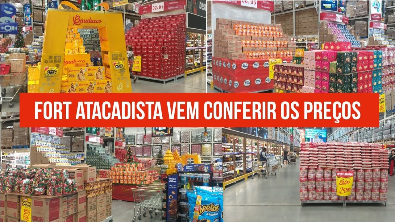 FORT ATACADISTA VEM CONFERIR OS PREÇOS GRAVEI MUITA COISA #lardocelardazeli