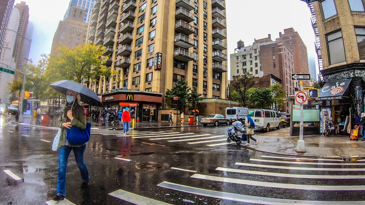 Walking NYC 4K - Amsterdam Ave - Manhattan USA