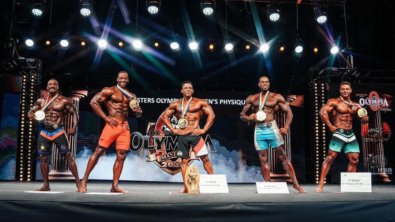 Arya saffaie 🥇2023 masters olympia men's physique winner 🔥