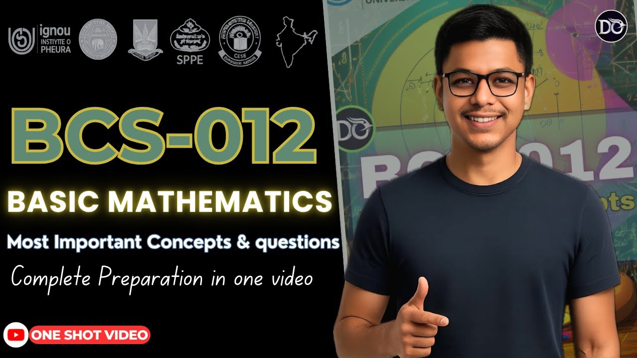 BCS 012 Complete Preparation in one video | BCS 012 important questions | One shot video | #imps