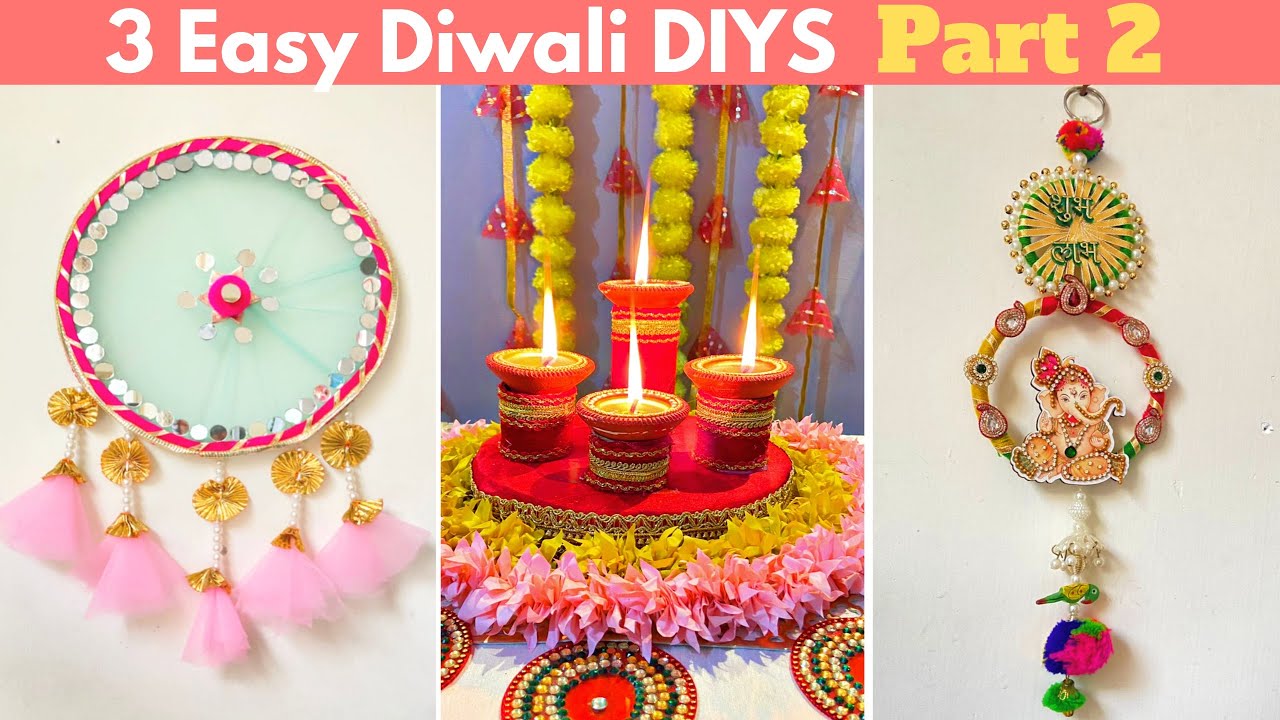 Diy Diwali Decor Ideas | Diwali 2022 | Part 2 |