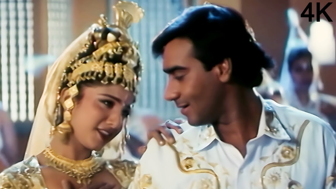 Deewana Deewana Yeh Dil Tera 4K Song | Jung Hit Song | Ajay Devgn, Rambha Superhit Song