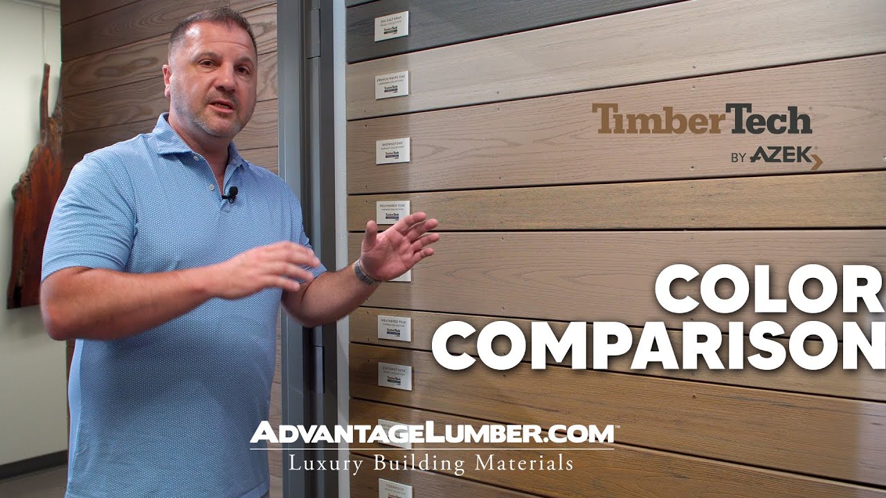 Террасная доска TimberTech: сравнение цветов и стилей — AZEK