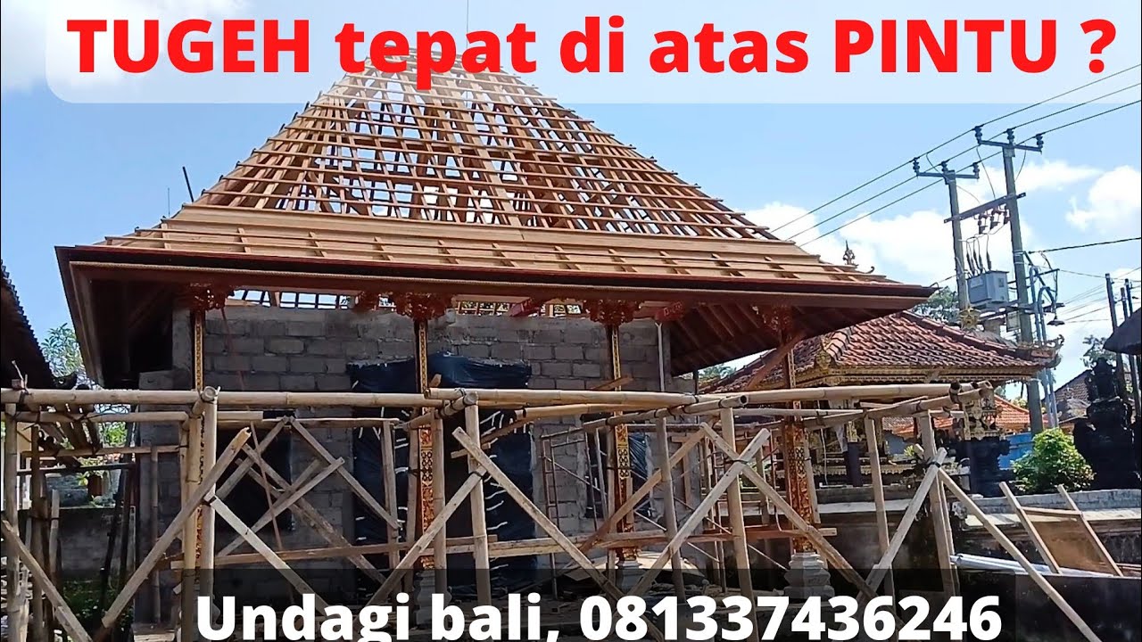 How to make a bale daja frame so that TUGEH is not right above the ENTRANCE according