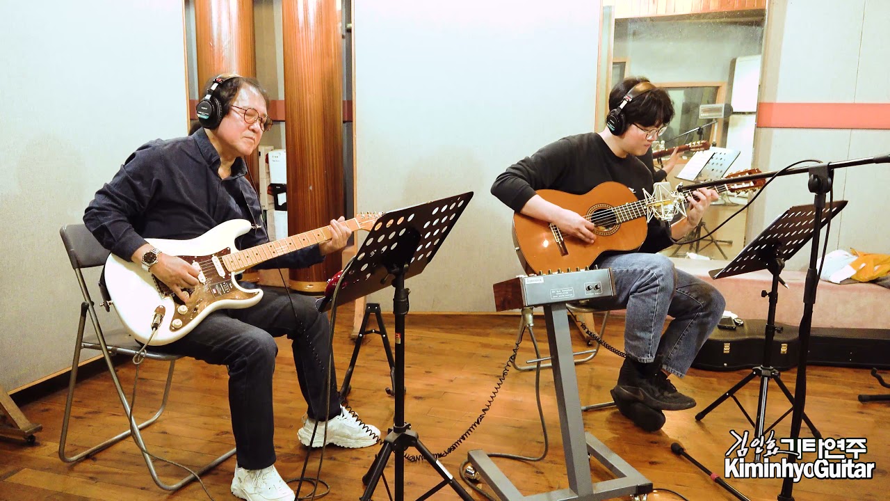 안개낀장충단공원(배호) 김인효기타연주,Nylon GT 허남진 녹음 제이스튜디오 정문원 2021 03 21 // Kiminhyo Guitar