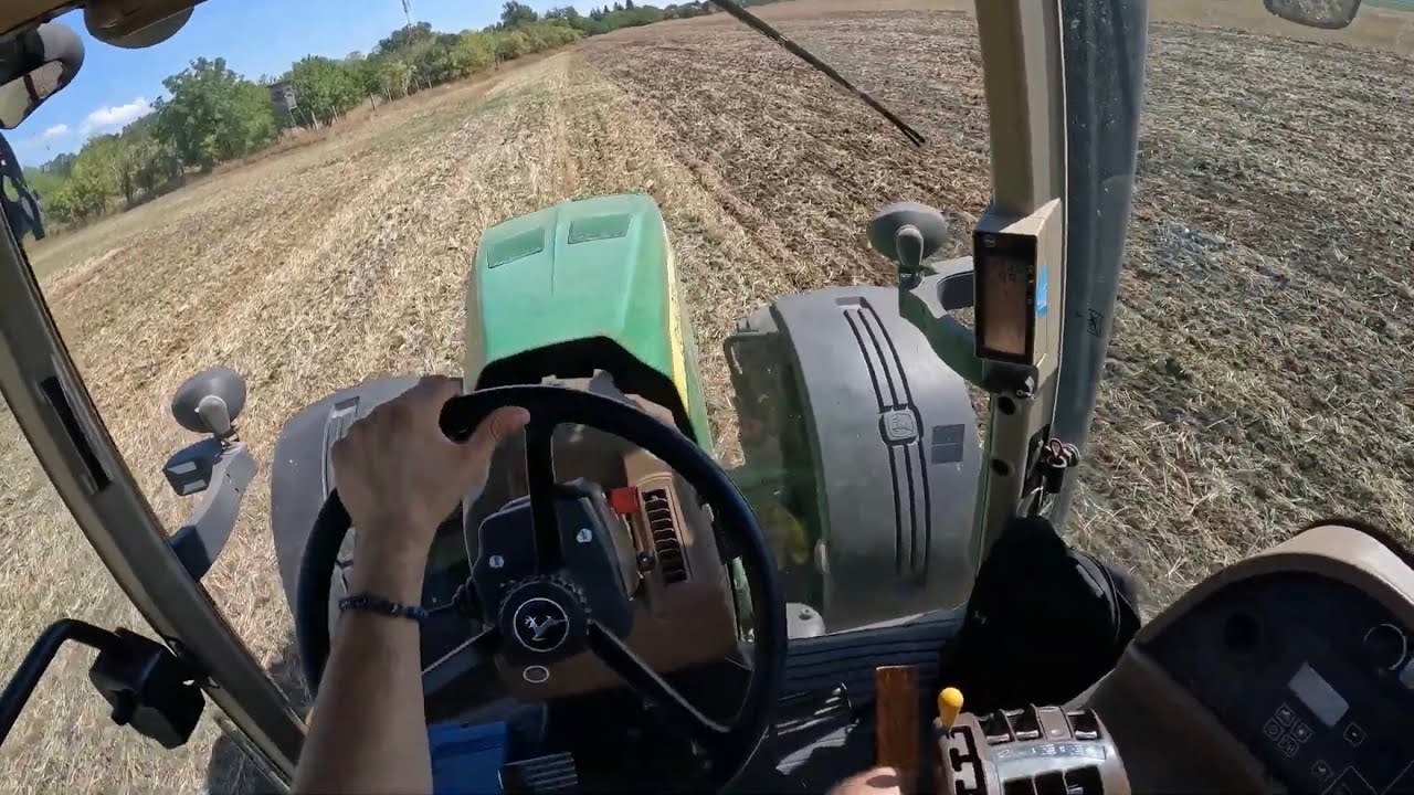 Cab view | John Deere 8230 + Horsch Terrano 4fx