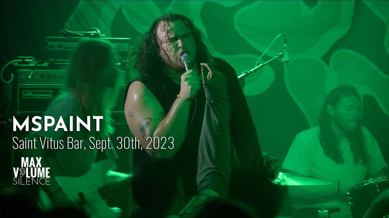 MSPAINT live at Saint Vitus Bar, Sept. 30th, 2023 (FULL SET)