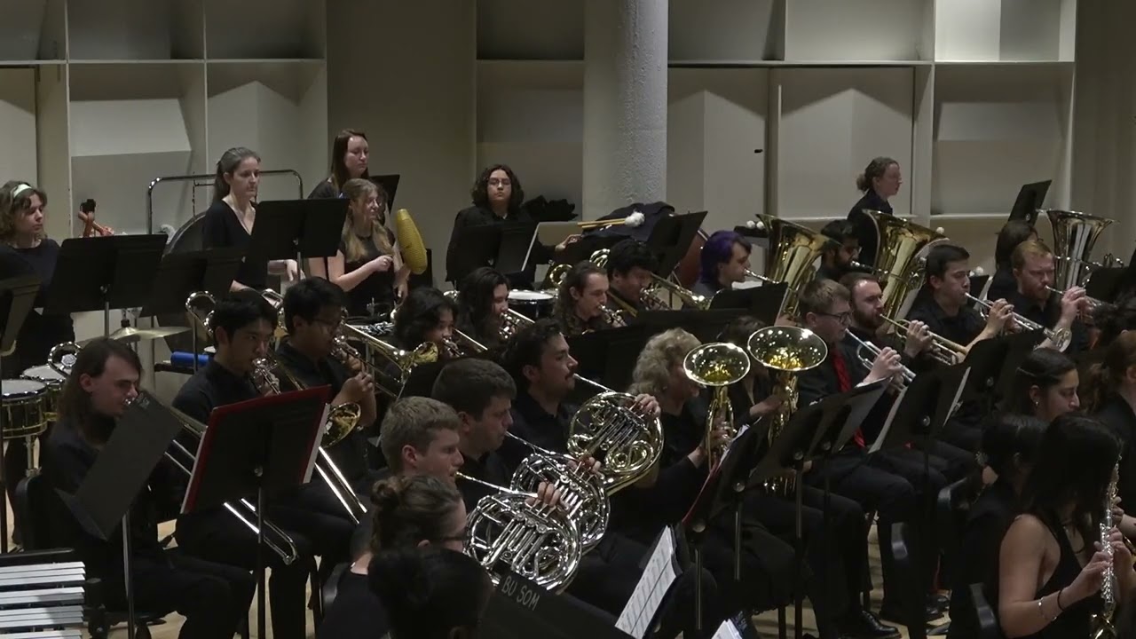 BU Concert Band - Danzas Cubanas by Robert Sheldon