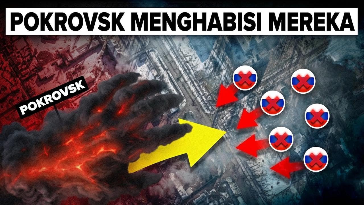 Sesuatu Buruk Terjadi pada Rusia di Pokrovsk… Mereka Masih Dibayang-bayangi