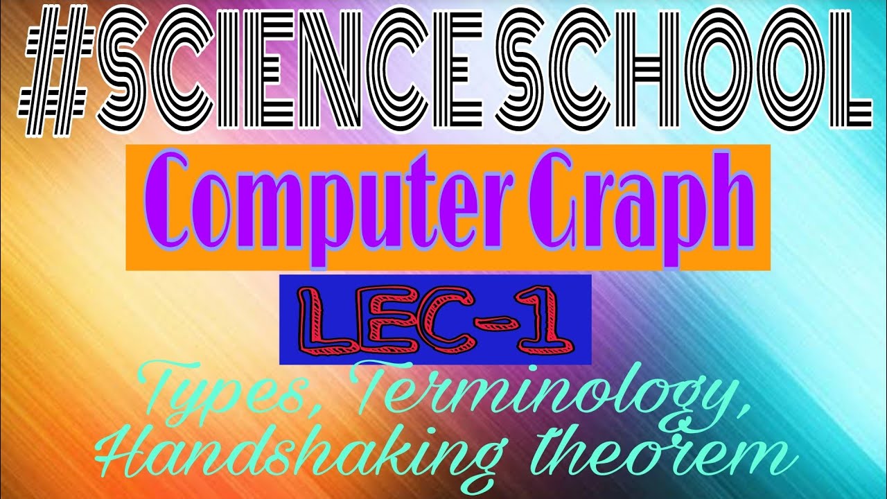 Computer Graph।। Lec-1।। Types,Terminology, Handshaking Theorem।। Discrete Mathematics।। CSE
