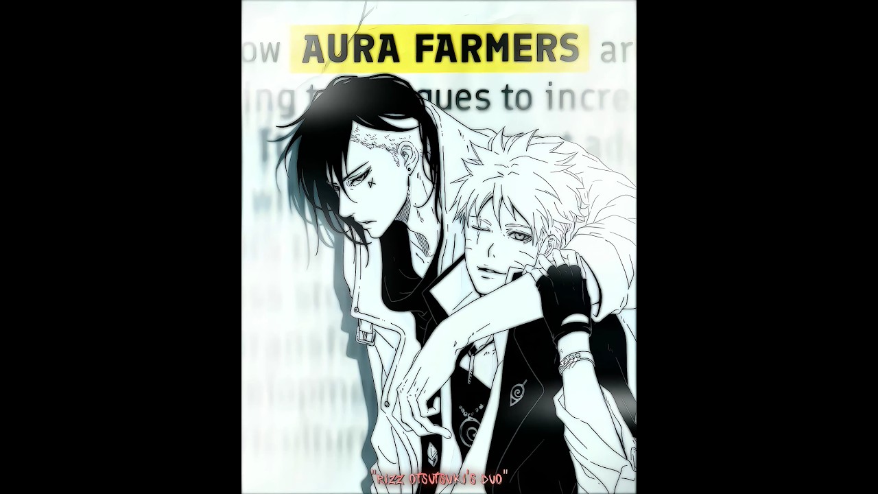 Boruto And Kawaki - Rizz Duo Aura ☠️