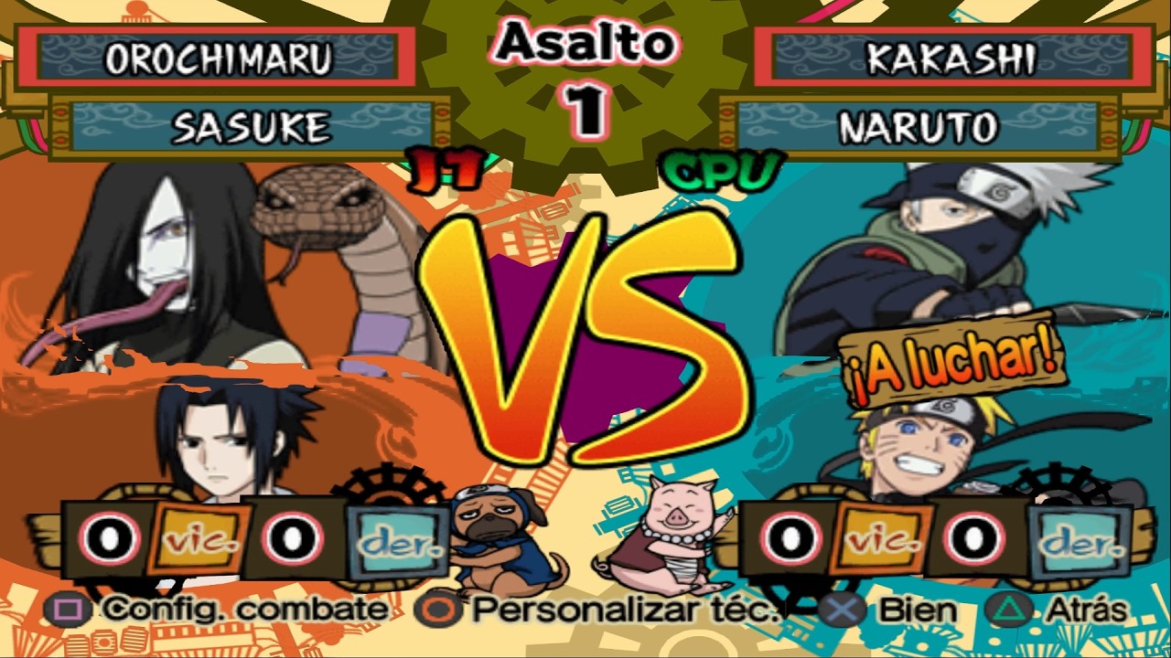 Orochimaru VS Kakashi - Naruto Shippuden Ultimate Ninja 5