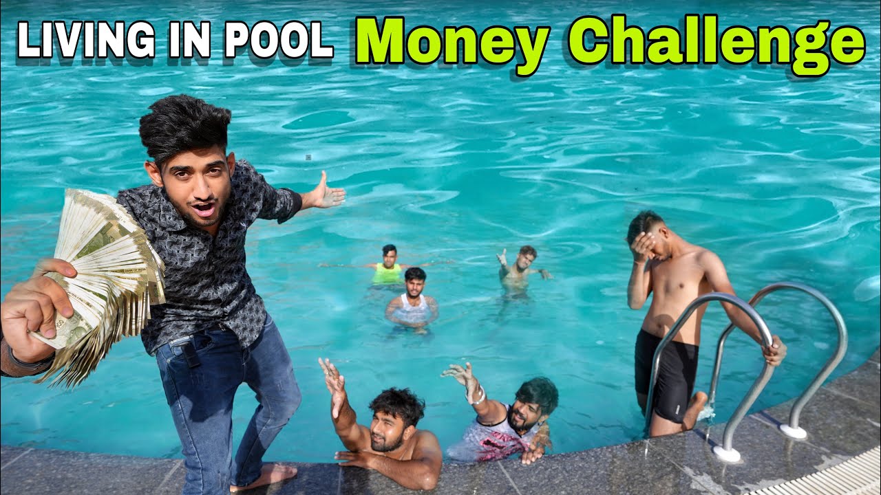 देखते है कौन कितनी देर पानी में रुक पायेगा | Winner Get 110000 Rupees Cash Prize