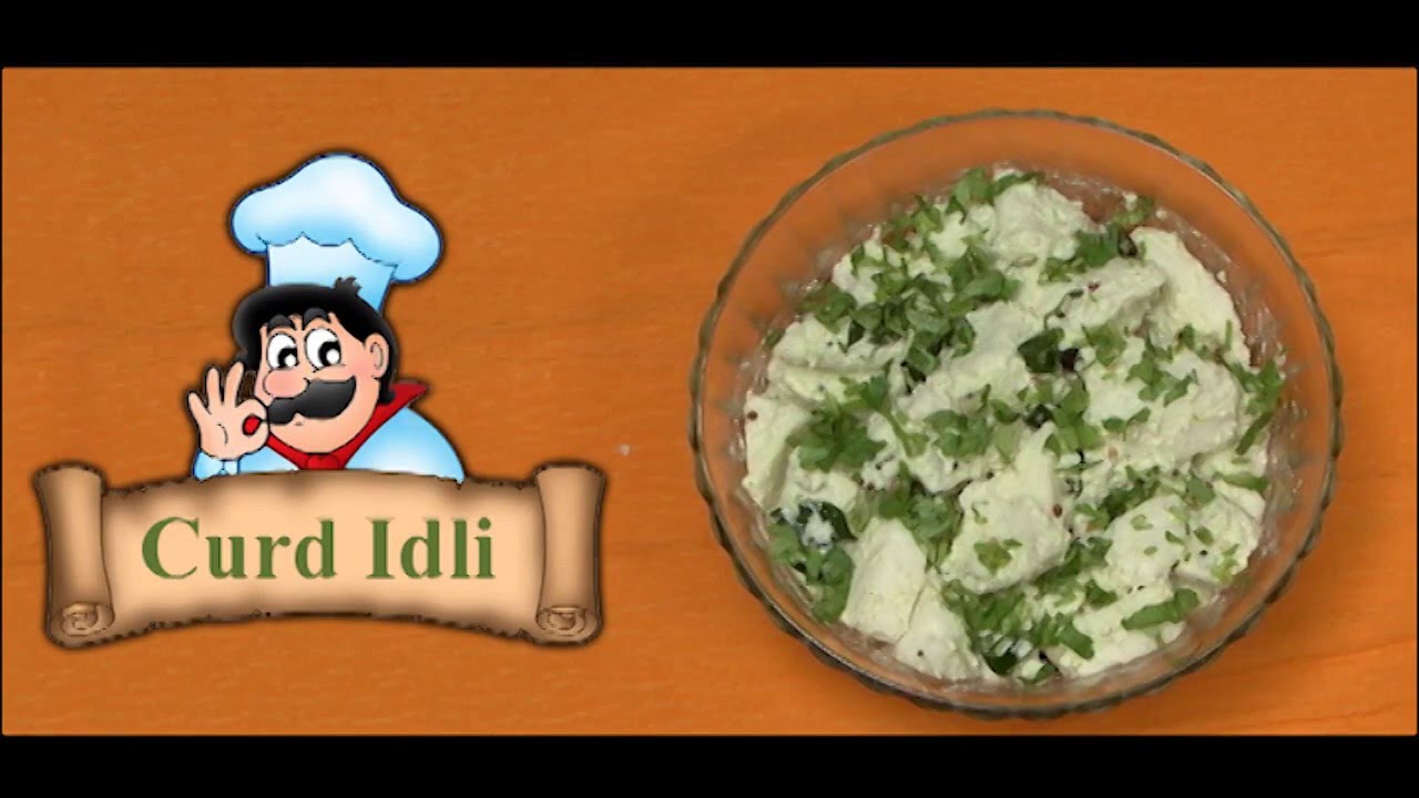Curd Idli | idli Recipes | Webindia123.com