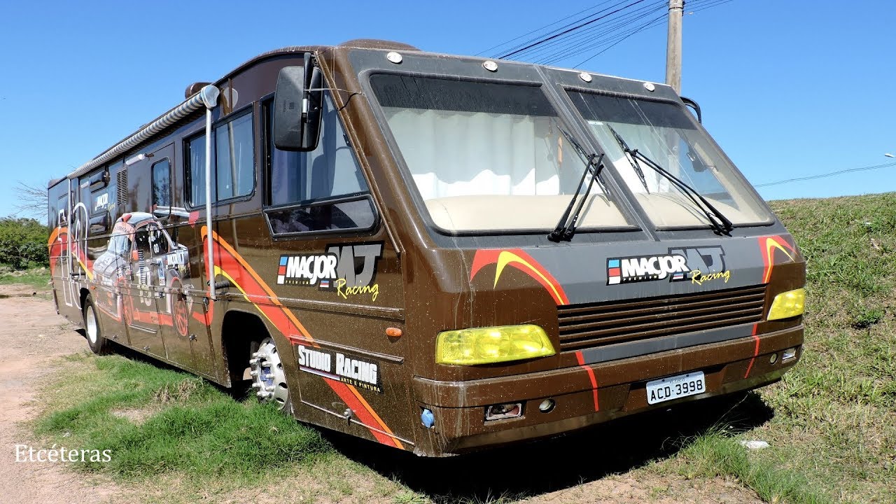 Motor casa / &ocirc;nibus, ano 1981,  MJ Studio Racing -  exterior.