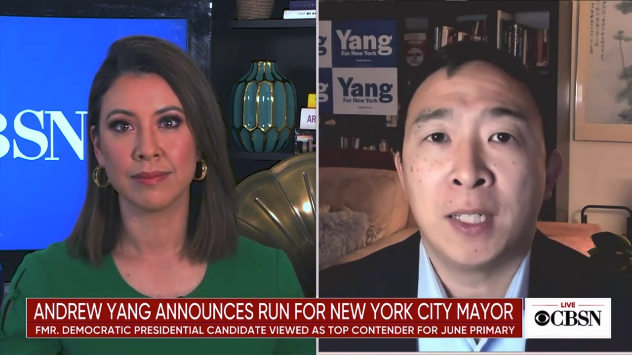 Andrew Yang on using ice cream trucks to distribute vaccines - CBSN