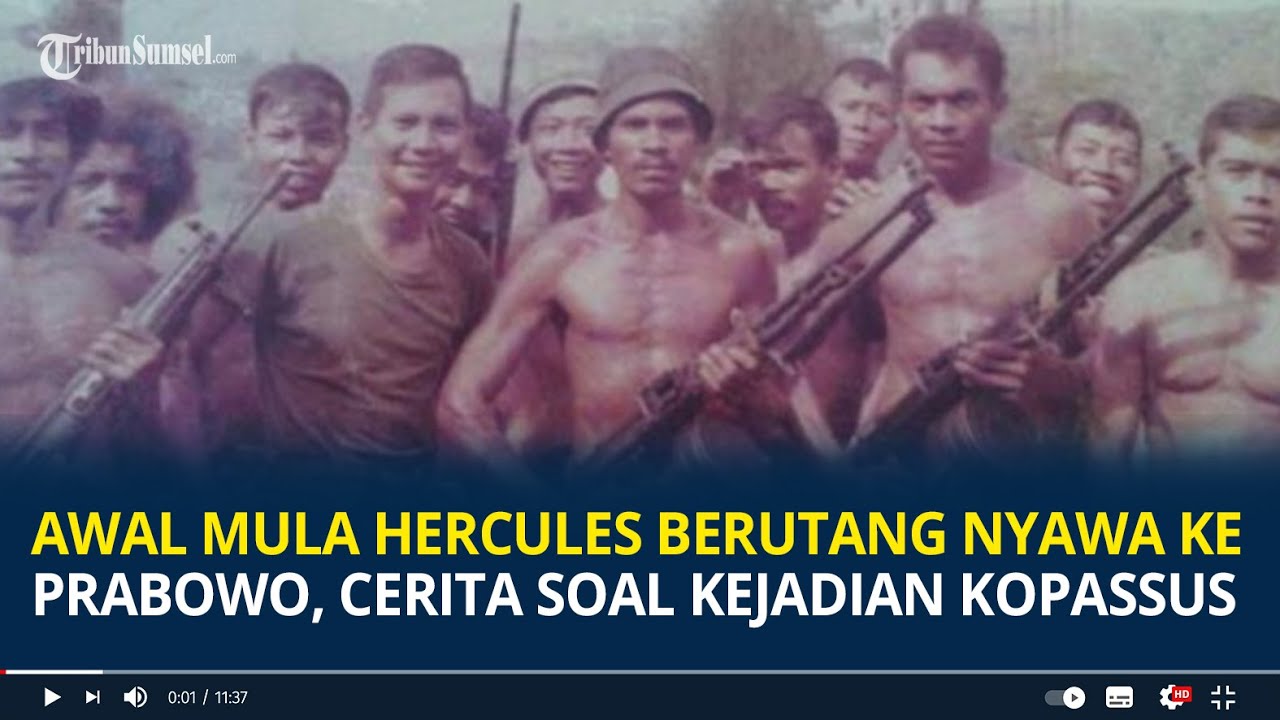 Awal Mula Hercules Berutang Nyawa ke Prabowo, Cerita Soal Kejadian Kopassus di Timor Timur
