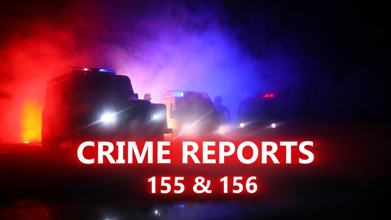 CRIME REPORTS - 155 & 156 || 5th JANUARY 2025 || DIAMOND TV & WAHONG RADIO