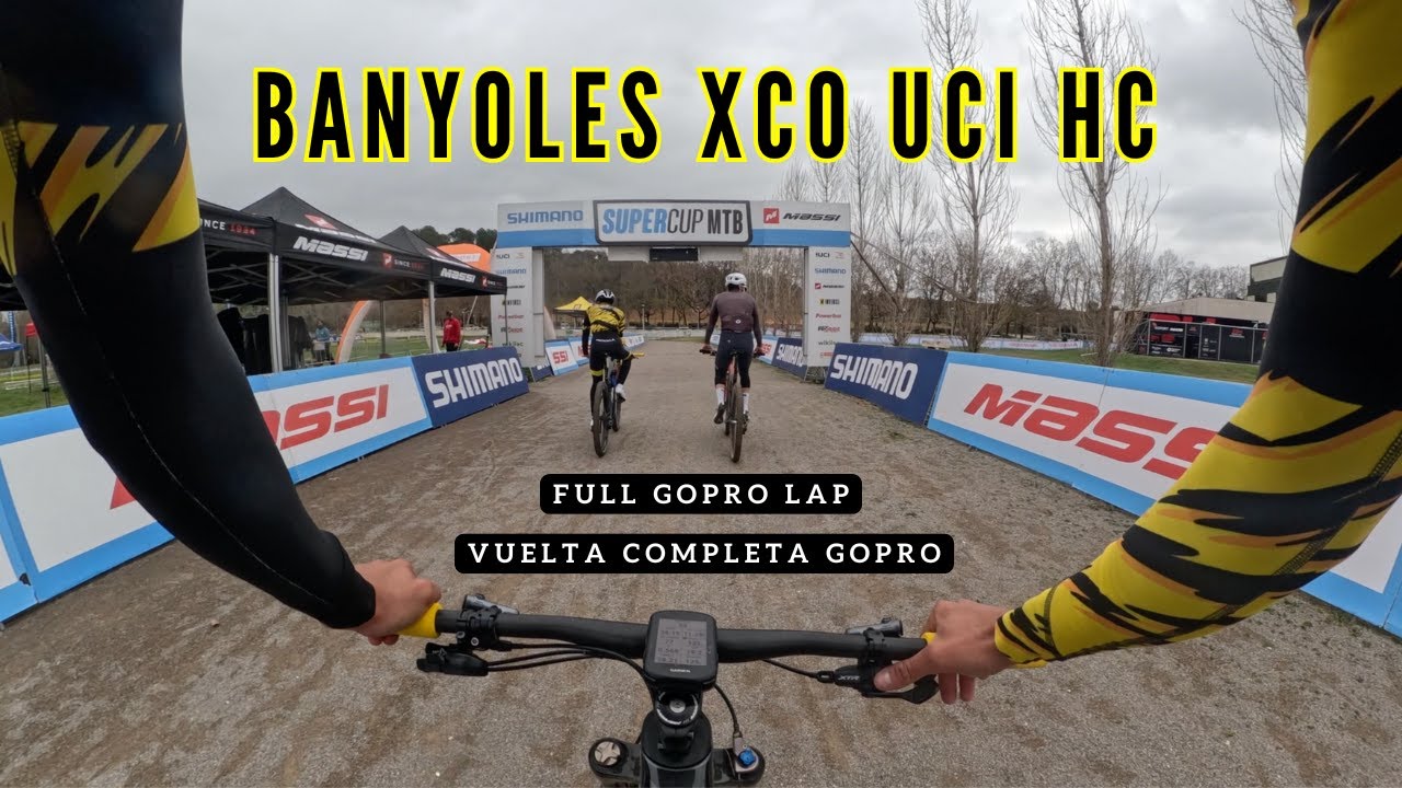 Vuelta completa onboard circuito XCO Banyoles UCI HC - Shimano SuperCup Massi 2025