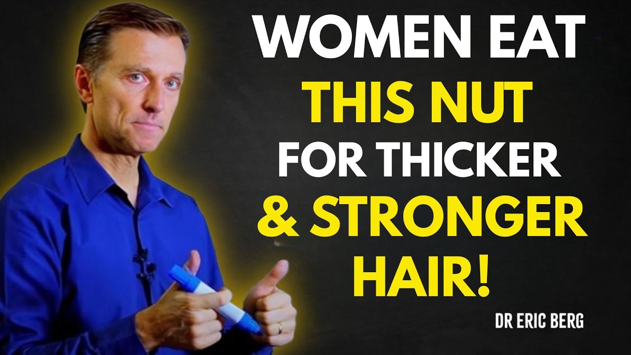 Women 50+ 3 Dried Foods for Strong, Thick Hair Growth   Dr Eric Berg