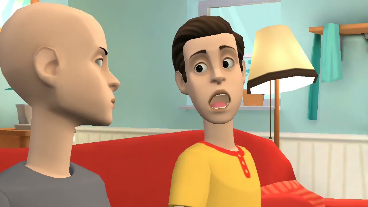 Classic Caillou Yells And Hurts Caillou’s Feelings And Gets Grounded