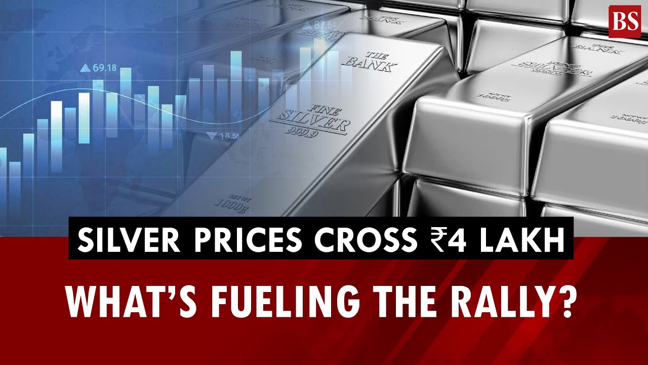 Silver prices cross ₹4 lakh per kg for the first time: What’s fueling the rally? | Silver rate today