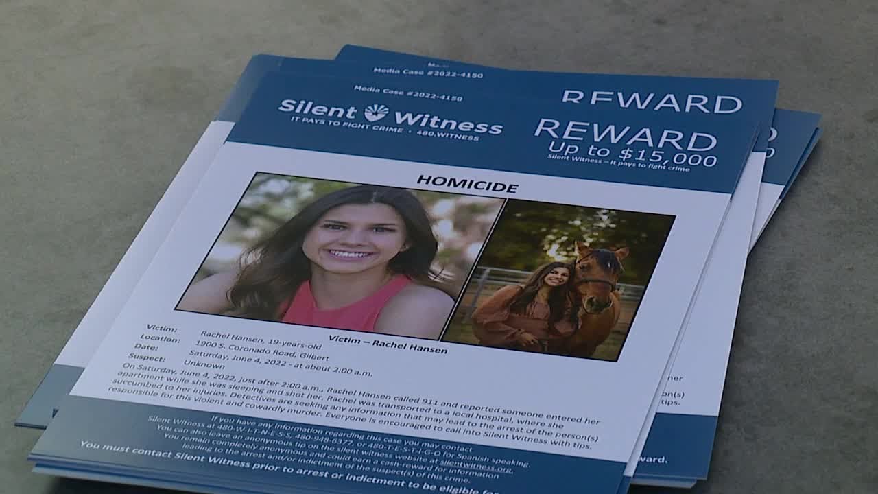 Rachel Hansen's family raises reward in murder case