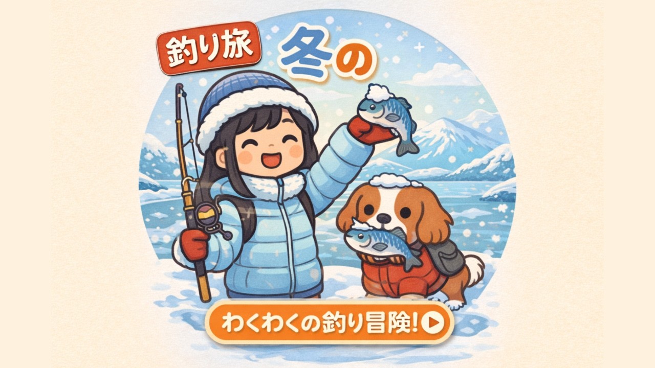 【コラボ釣行】師匠とホッケ狙いの冬の海　Chasing Atka Mackerel with my mentor