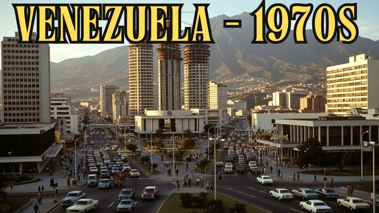Inside Venezuela's Golden Age — The 1970s Oil Boom Like Never Before