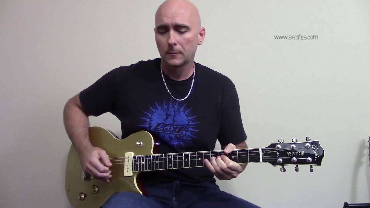 Godin Summit Classic P90 - Conspicuous Absence by Jason Sadites (Seymour Duncan Vintage SP90-1)