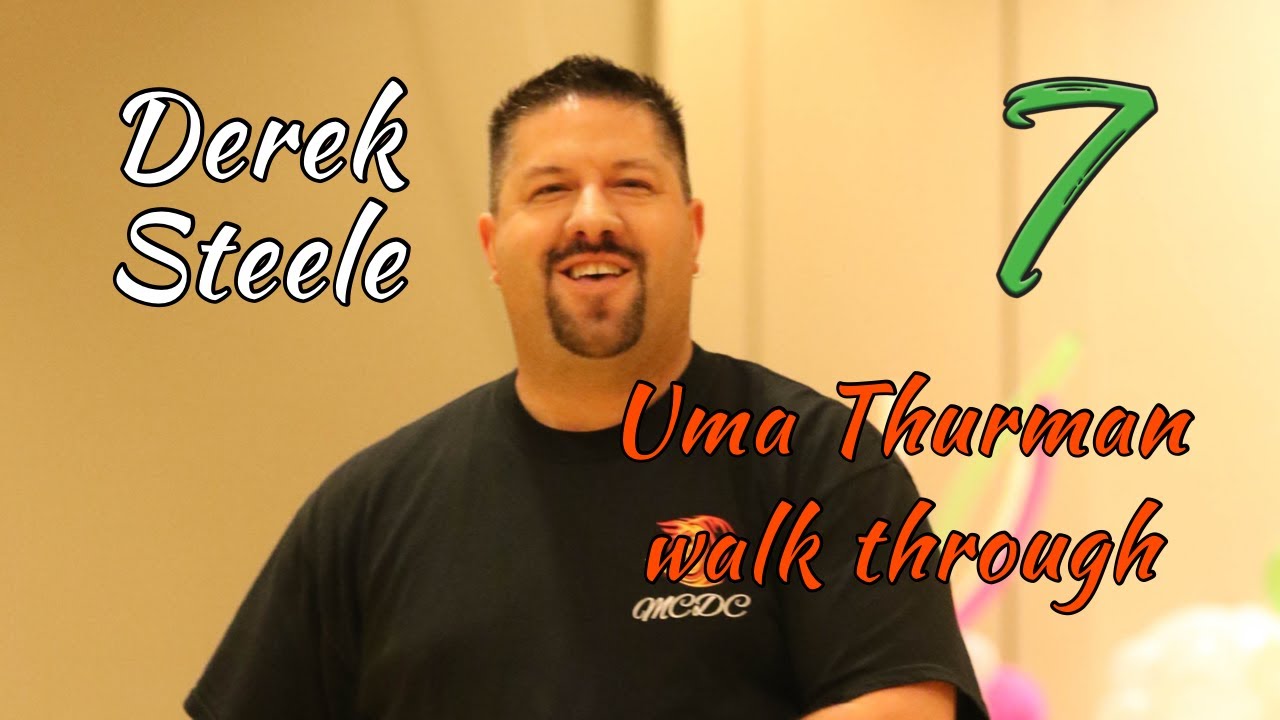 UMA THURMAN line dance - Choreographed by Derek Steele