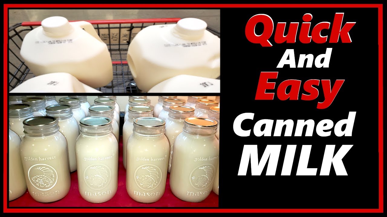 Canned Milk (Quick and Easy) to make Evaporated Milk