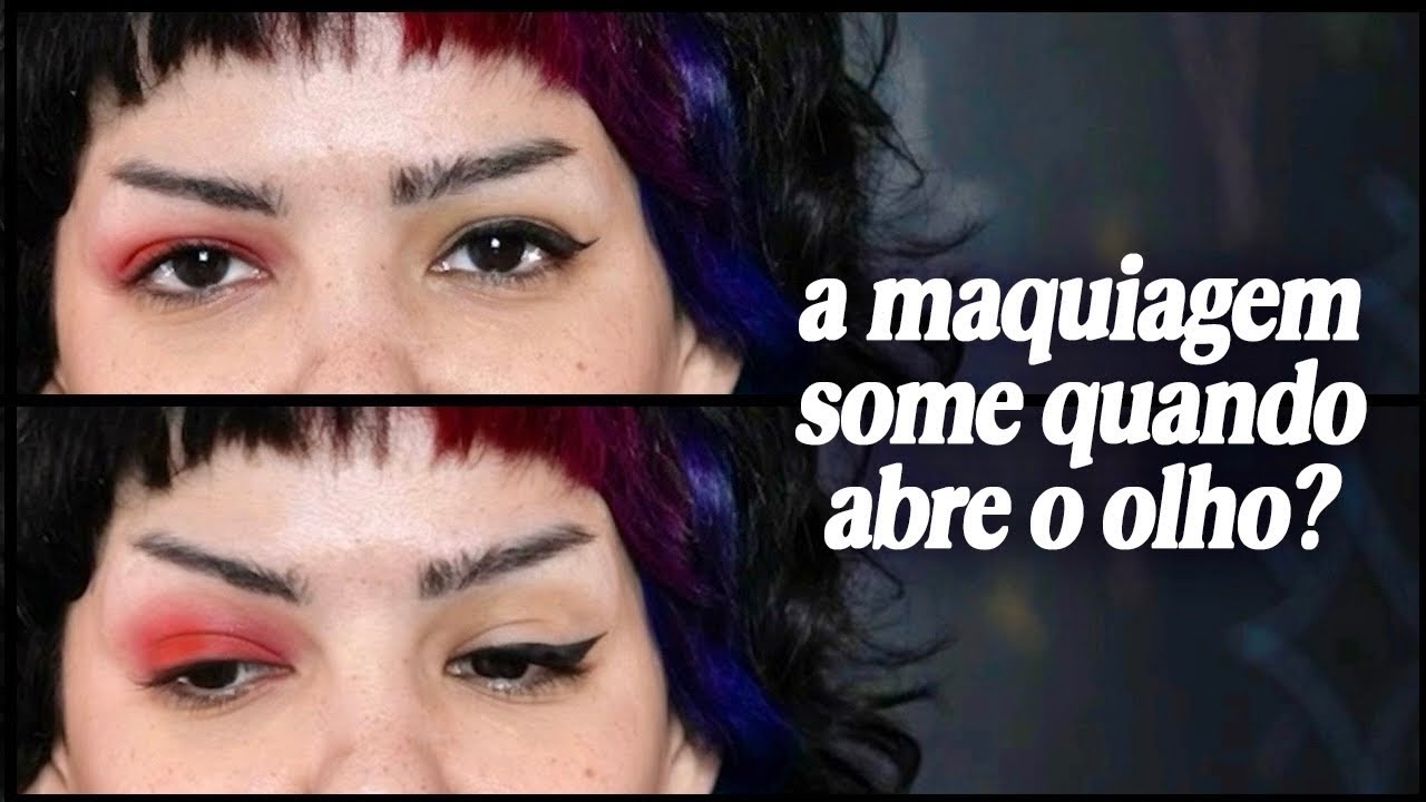 Guia da maquiagem em PÁLPEBRA CAÍDA/COBERTA