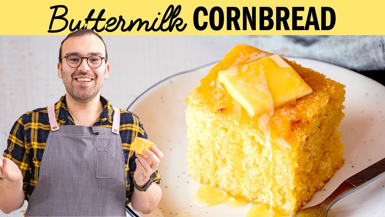 Buttermilk Cornbread Recipe - The Scran Line