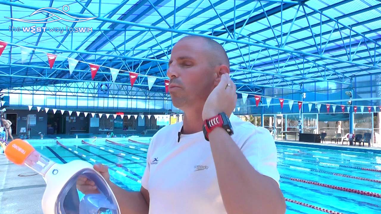 Swimming tips to swim with the full face mask TRIBORD