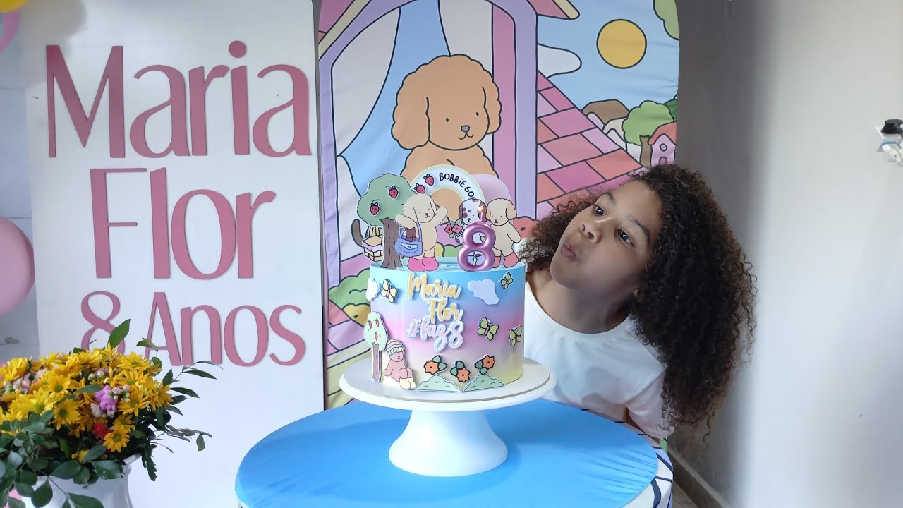 MARIA FLOR 8 ANOS