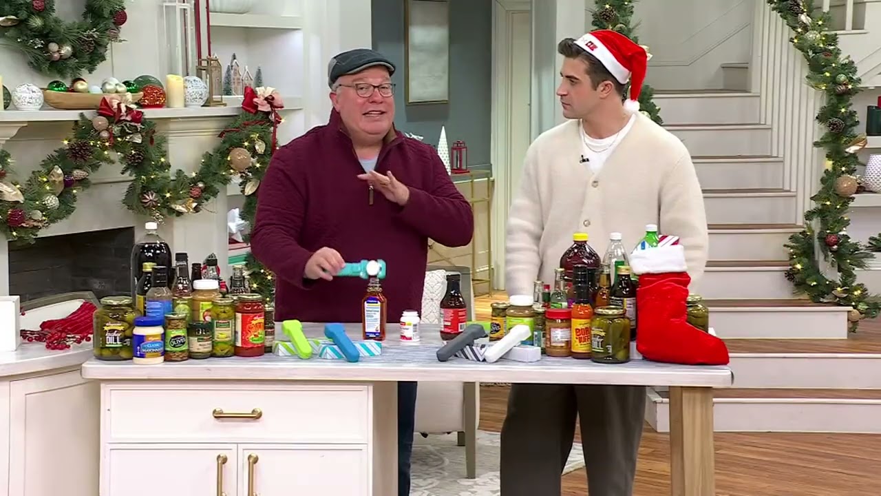 Kuhn Rikon S/2 (3-in-1) Compact Jar Openers W/ Gift Boxes on QVC