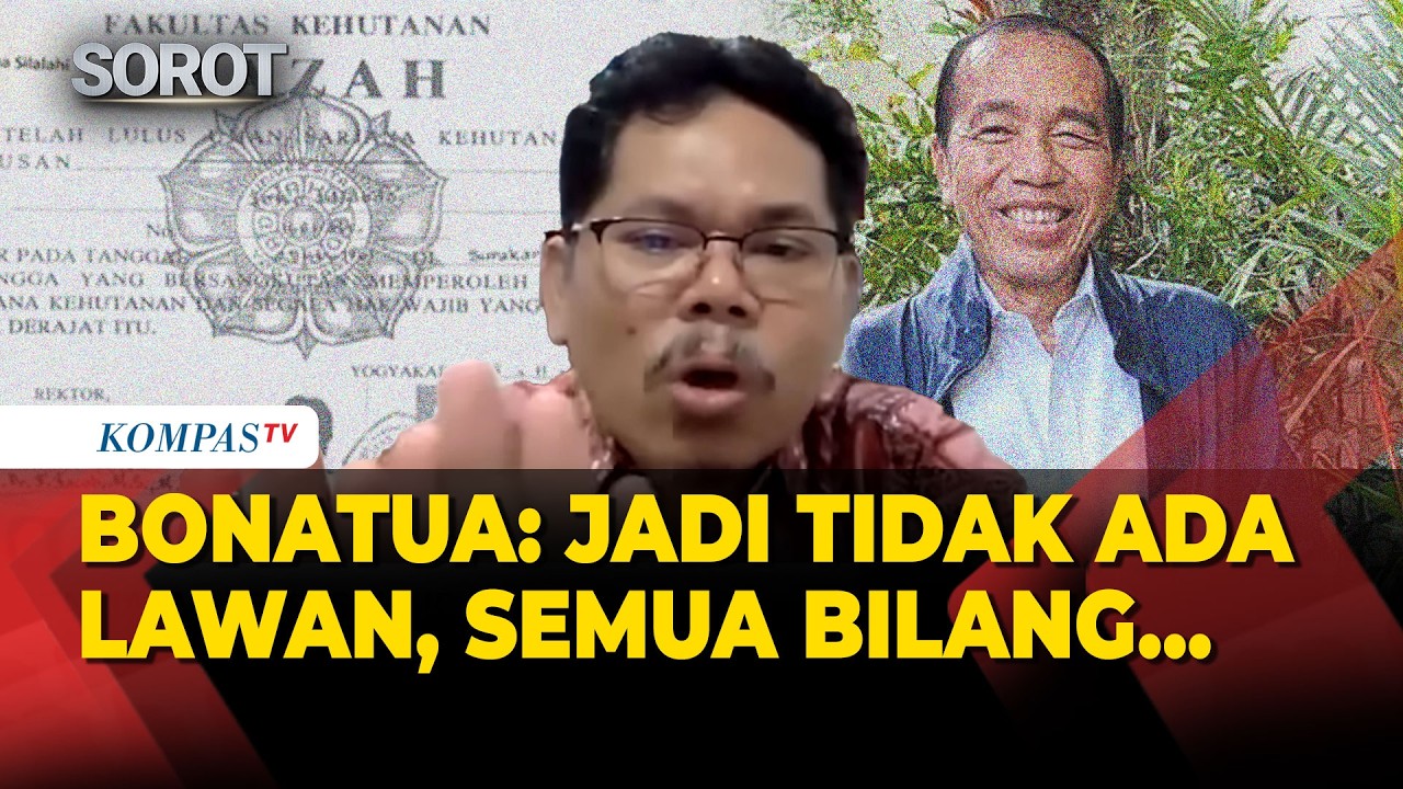 Cerita Bonatua Bingung soal Respons Kubu Jokowi usai Dirinya Dapat Salinan Ijazah