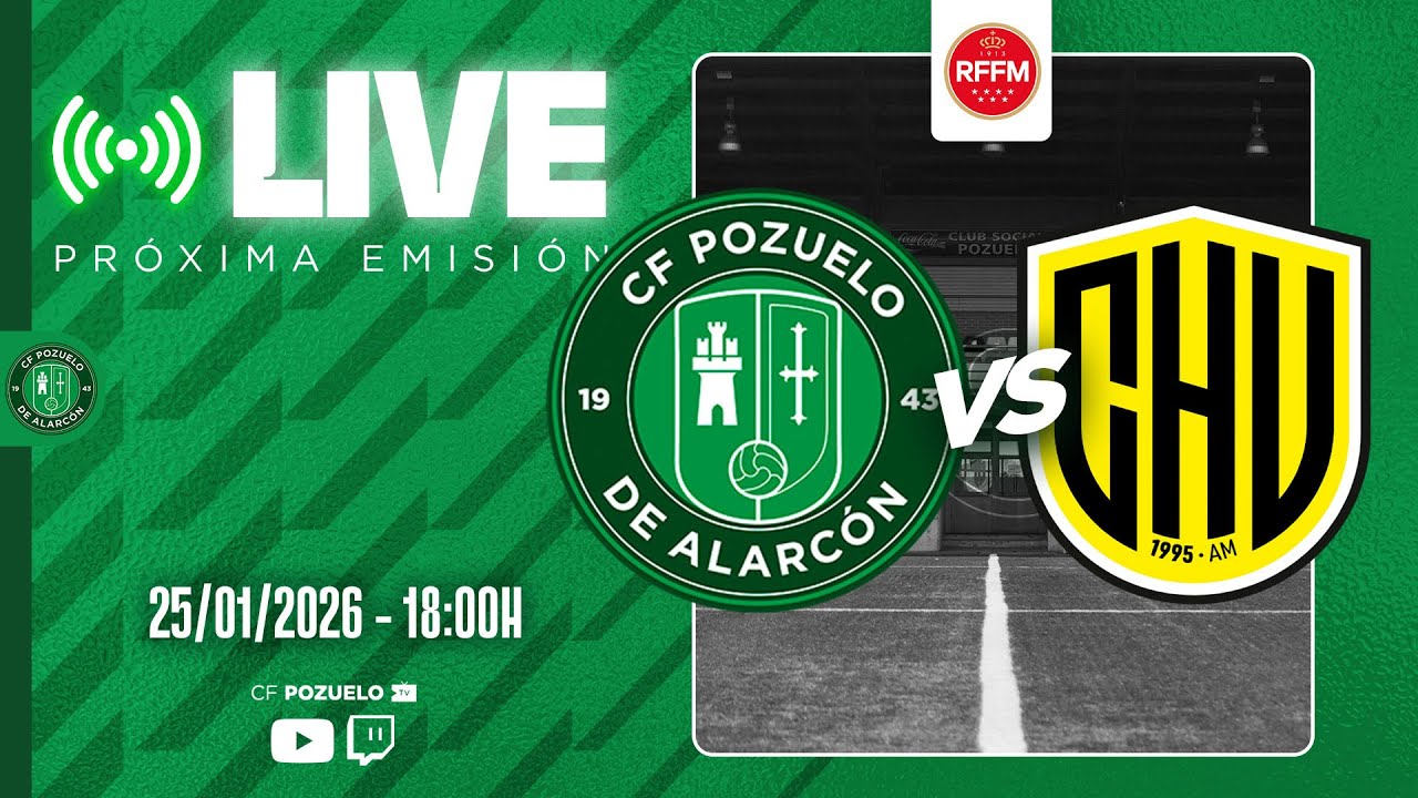 🔴 DIRECTO | CF POZUELO JUVENIL A 🆚 CD CHAMARTIN VERGARA | J17