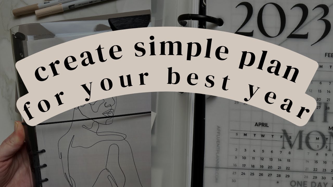 how to plan 2023 | 2023 planner setup | plan with me a5 6-ring planner | a5 ring planner
